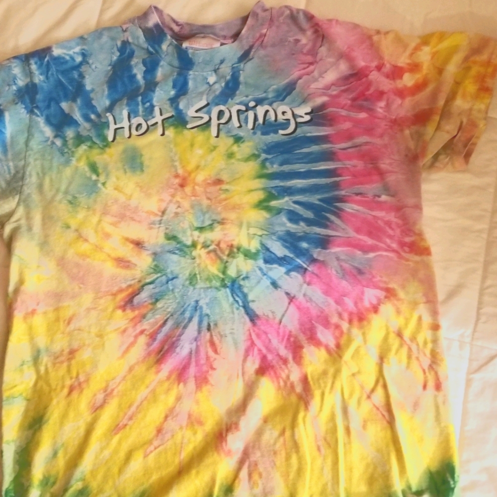 Tie Dye T Shirt-Hot Springs